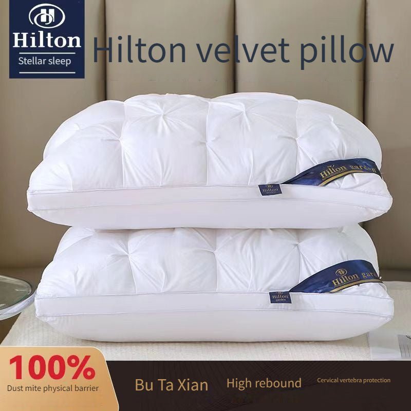 Luxury Hotel - Quality Fluffy Pillow with Neck Support - Nimall