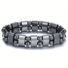 Magnetic Hematite Bracelet, Adjustable Design Magnetic Bracelet, Fit For Most People - Nimall