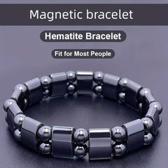 Magnetic Hematite Bracelet, Adjustable Design Magnetic Bracelet, Fit For Most People - Nimall