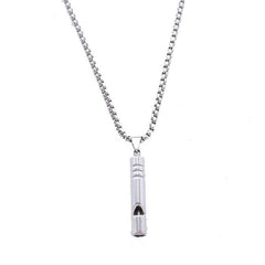 Men's and women's hip hop titanium steel necklace pendant - Nimall