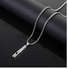 Men's and women's hip hop titanium steel necklace pendant - Nimall