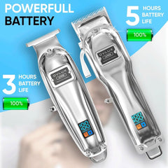 Men's Metal Hair Trimmer Set OV012 - Nimall