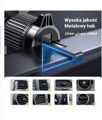 Mobile Holder For Car Car Phone Holder For Air Vent Car Mobile Holder With Auto Lock - Nimall