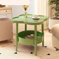 Modern White Bedside Table Compact Space - Saving Design - Nimall