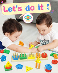 Montessori toys for boys and girls aged 1 to 2 LK073 - Nimall