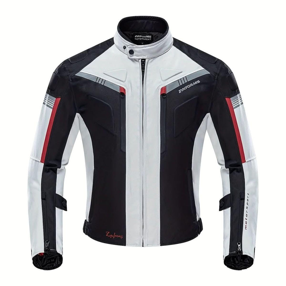 Motorcycle Jacket Motorbike Biker Waterproof Jackets Windproof Full Body Gear With Armor Foam Padding Summer Winter For Men - Nimall