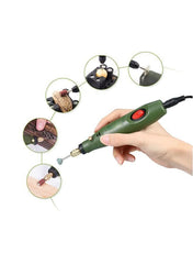 Multi - Functional Mini Electric Grinder Set Drill Grinding Rotary Tool Kit NH132 AL192 - Nimall