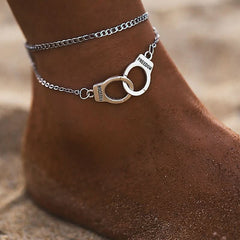 New bracelet niche design sense fashion trend beach handcuffs anklet girl - Nimall