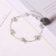 Niche double - layer anklet multi - layer simple alloy beach foot decoration - Nimall