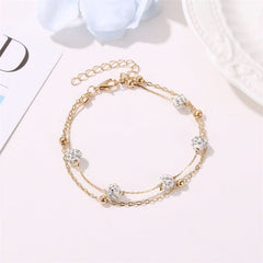 Niche double - layer anklet multi - layer simple alloy beach foot decoration - Nimall