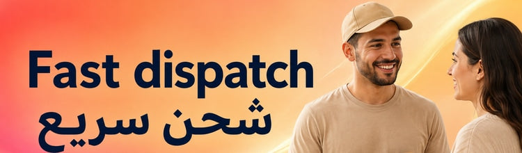 Fast dispatch — شحن سريع. Read Shipping Info.