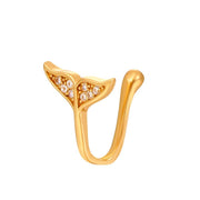 No piercing U - shaped nose clip, rabbit spider butterfly nose ring piercing jewelry female - Nimall