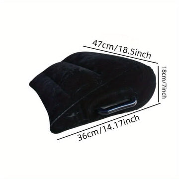Novelty Inflatable Bedside Pillow with Pump LK063