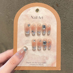 Original Shimmer Cat's Eye Pure Handmade Nail Art Shimmer Wearing Nail Art Patch Whitening - Nimall