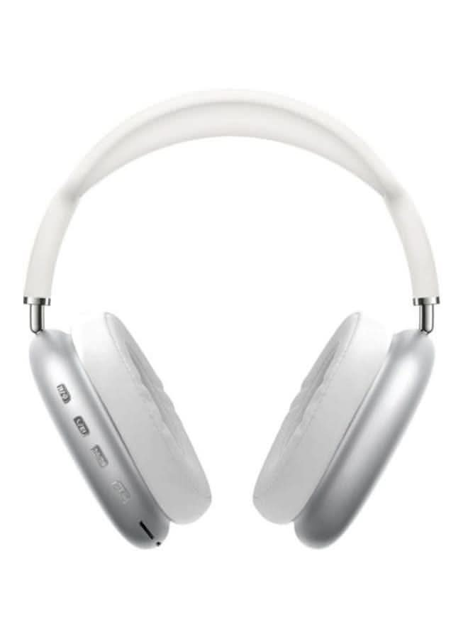 P9 Wireless Over - Ear Bluetooth Headphones with Mic White EAR003 - Nimall