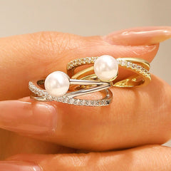 Pearl ring woman - Nimall