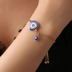 Personalized flash diamond devil's eye bracelet temperament bracelet - Nimall