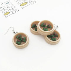 Personalized Xiaolongbao earrings - Nimall