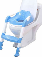 Portable and comfortable children's toilet seat with adjustable ladder LK086 - Nimall