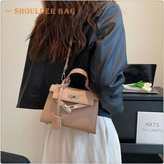 PU leather versatile crossbody simple shoulder bag AL261 - Nimall