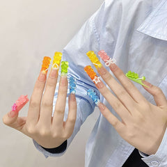 Pure hand - worn nail foreign trade nail piece nail patch fake nail nail piece - Nimall