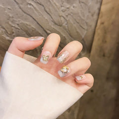 Pure handmade phototherapy, wearing nail, seeing flowers in the fog, wearing nail, reusing nail patch - Nimall