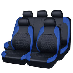 PVC Leather Universal Size Car Seat Cover 5 Seats Fit For Most Cars - Nimall