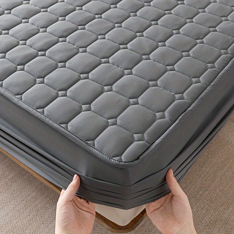 Quilted Waterproof Mattress Protector (Without Pillow And Core) - Nimall