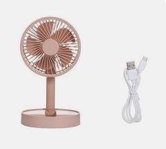 Foldable USB Desk Fan H33905LP_JX Light Pink