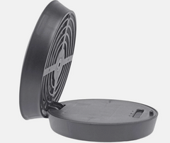 Treva 5 Inch Portable Fan, Battery Operated Or Usb Connected Cooling - Grey