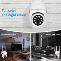 Security Camera With Color Night Vision Wireless 1080p HD Video Camera 50% - Nimall