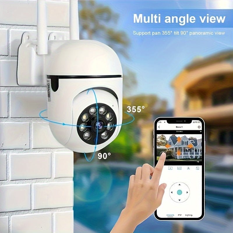 Security Camera With Color Night Vision Wireless 1080p HD Video Camera 50% - Nimall