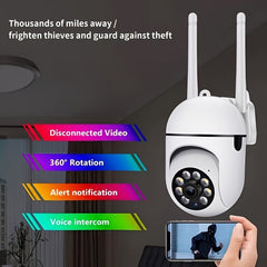 Security Camera With Color Night Vision Wireless 1080p HD Video Camera 50% - Nimall