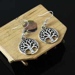 Silver Hollow Earrings - Nimall