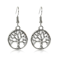 Silver Hollow Earrings - Nimall