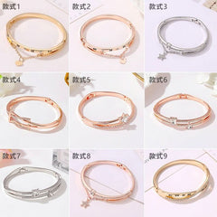 Simple temperament alloy love bracelet fashion bracelet - Nimall