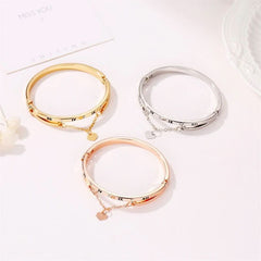 Simple temperament alloy love bracelet fashion bracelet - Nimall