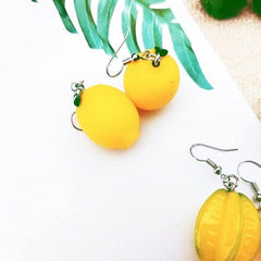 Simulation 3D fruit earrings - Nimall