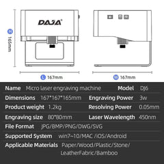 Small desktop laser engraving machine AL181 - Nimall