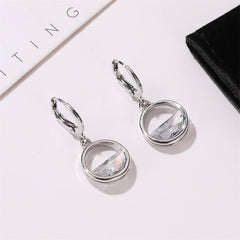 Small fresh and versatile necklace Mori simple semi - round earrings - Nimall