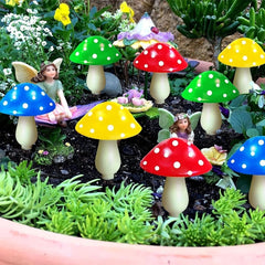 Solar Mushroom Stakes Lights 12Packs Mushroom Solar Lights Outdoor Garden - Nimall