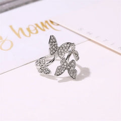 Square Butterfly Ring - Nimall