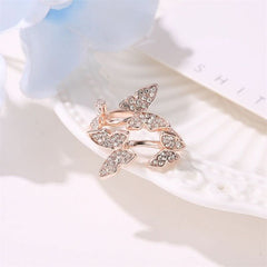 Square Butterfly Ring - Nimall