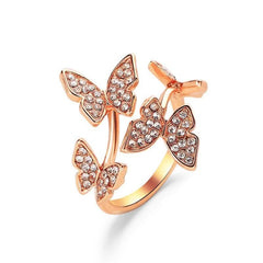 Square Butterfly Ring - Nimall