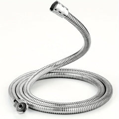 Stainless Steel Shower Hose 59 Inch - Flexible, Kink - Free Showerhead Extension with Universal 1/2" Connectors - Leakproof Design for High Pressure Water Systems - Bathroom Accessory, No Electricity Needed - Nimall