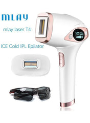 T4 Ice Compress Laser Hair Removal Device Melsya Pink NE128 AL188 - Nimall