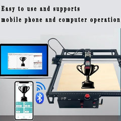 T5pro fully automatic laser engraving machine 10w AL115 - Nimall