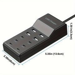 The New Model Multi - port Charger (6 USB - C) + (4 USB - A) Multi - port Fast Charger - Nimall