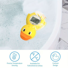 Three - in - One Cartoon Duck Baby Water Temperature Meter - Nimall