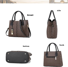 Tote Bag PU Leather All - match Messenger Bag Shoulder Bag Handbag for Women AL250 - Nimall